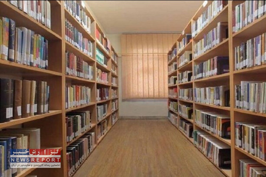 بافق  با 4 کتابخانه ثابت و 100 هزار جلد کتاب