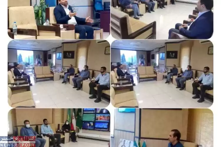 رئیس و شورای بسیج رسانه با مدیرکل صدا و سیمای مرکز فارس دیدار کرد