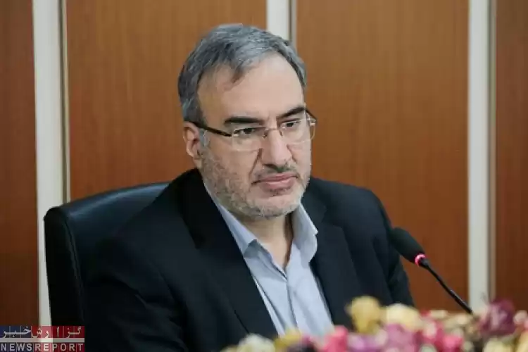دستور وزیر بهداشت جهت بررسی علت انفجار کپسول آتش نشانی در سالن انتظار بیمارستان امام سجاد(ع) یاسوج