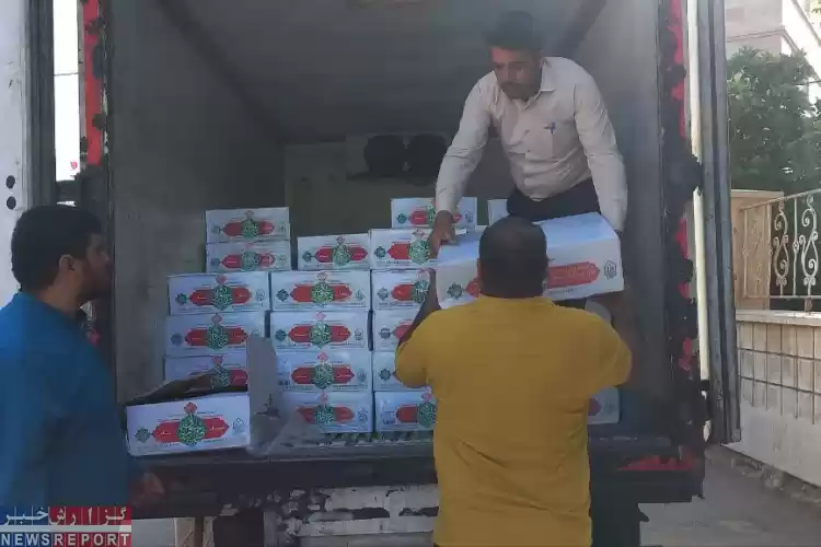 توزیع گوشت نذری بین نیازمندان به همت کانون‌های مساجد استان فارس 